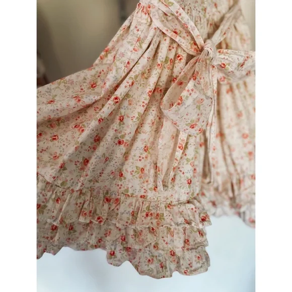 4T • Laura Ashley London Ruffled Floral Dress